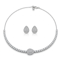 Lc Set Necklace & Earring