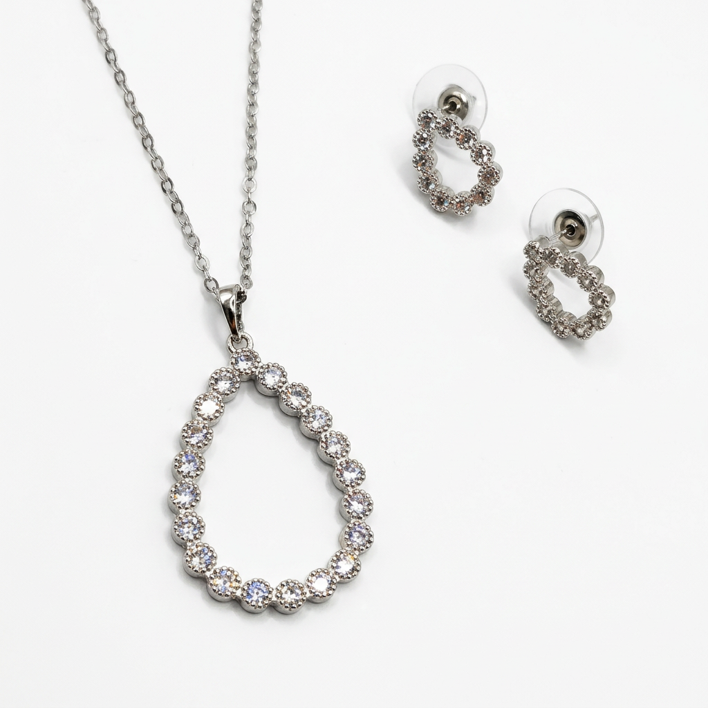 LC Set Necklace &  Earring