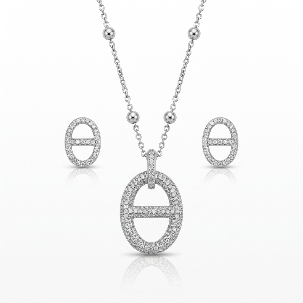 LC Set Necklace & Earring