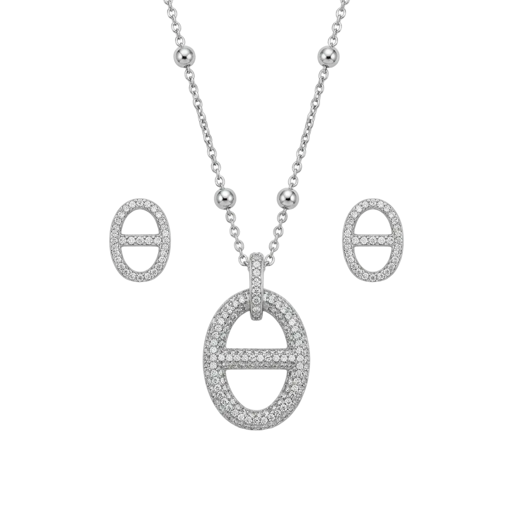 LC Set Necklace & Earring