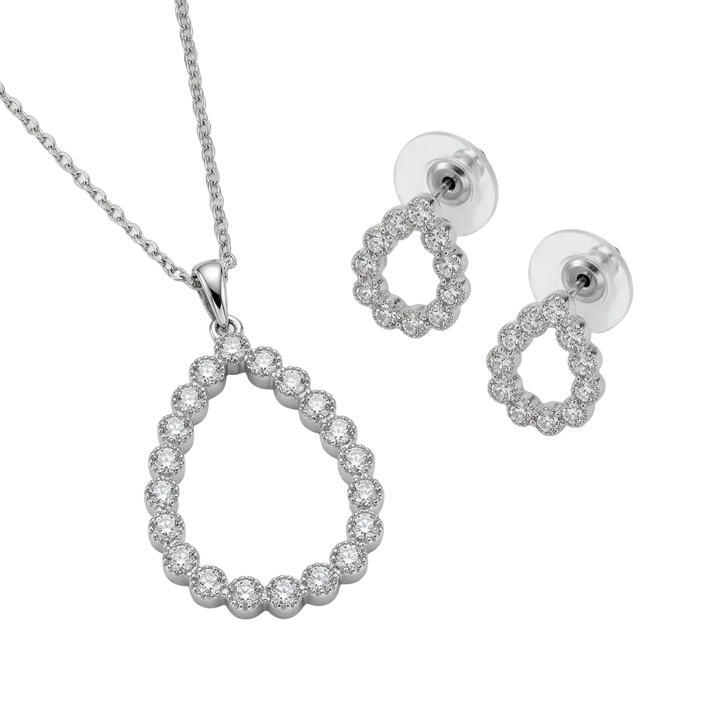 LC Set Necklace &  Earring