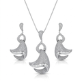 Lc Set Necklace Earring