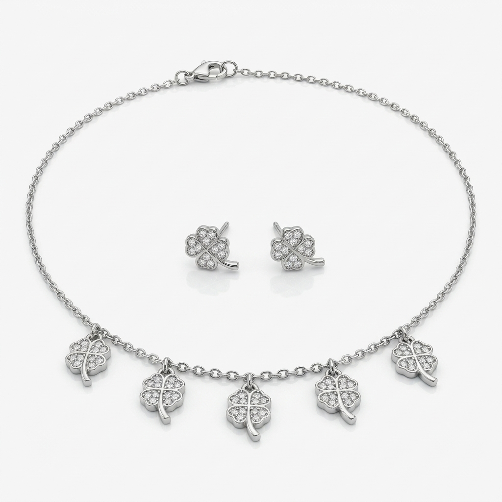 Lc Set Necklace Earring