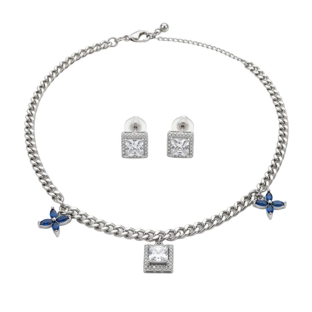 Lc Set Necklace Earring